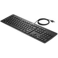 HP USB Slim Business Tastatur AR schwarz N3R87AA