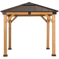 Sunjoy Zedernholz Gazebo rapi in Braun - 273cm x