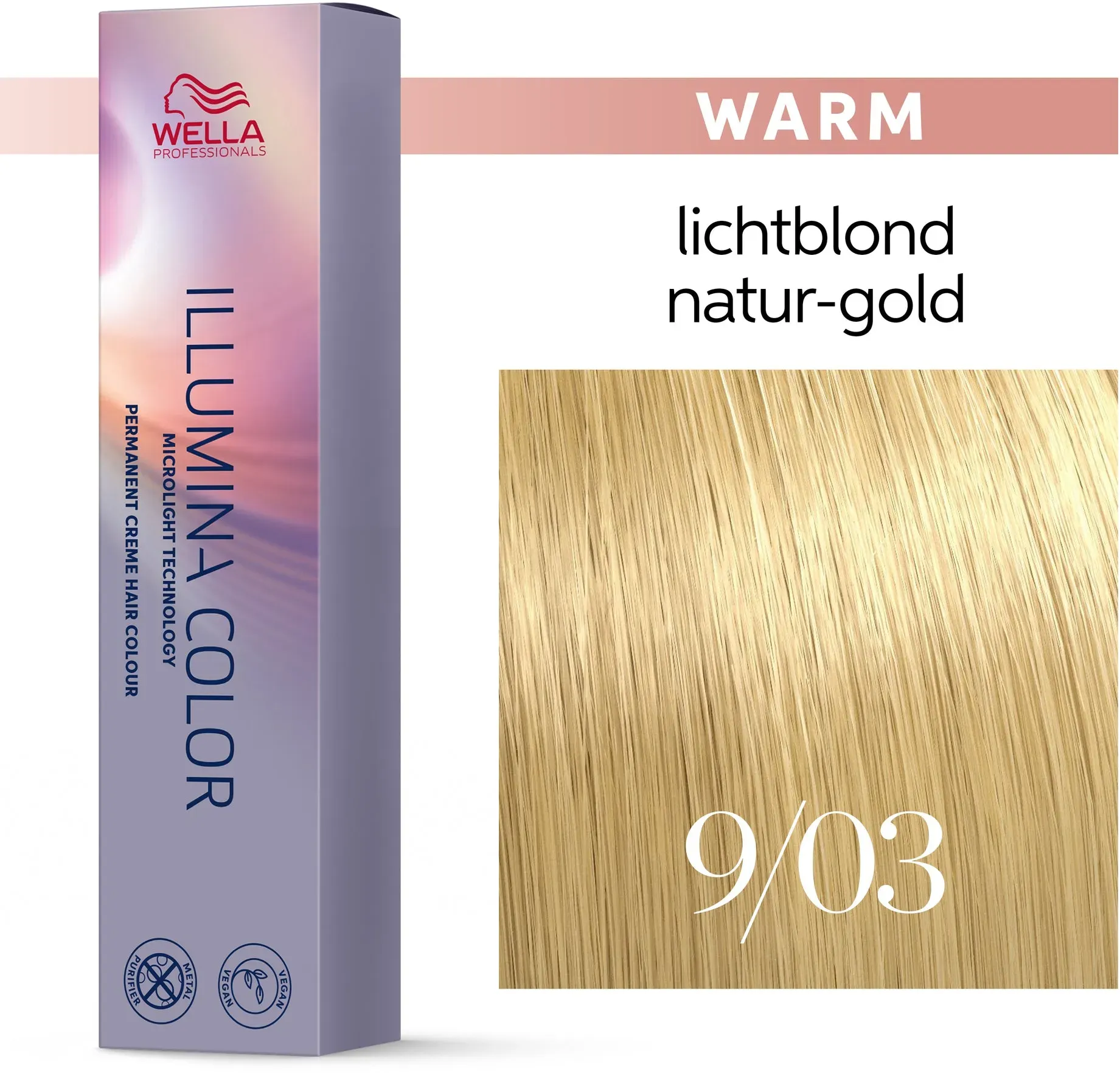 Wella Professionals Illumina Color Warm – Permanente Haarfarbe mit natürlicher Leuchtkraft 60ml
