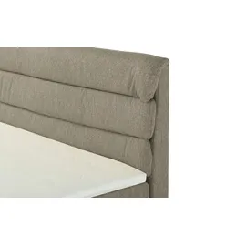 Möbel Kraft Boxspringbett 188 x 122 cm Grau