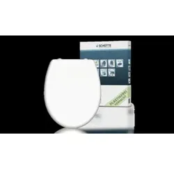 KIRCHHOFF Duroplast WC-Sitz WHITE, mit Absenkautomatik und mit Absenkautomatik und