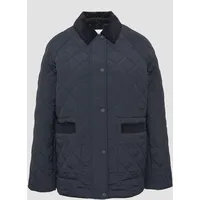 S.Oliver - Steppjacke mit Cord-Details, Marine, 46