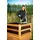 Westmann Premium Holz Hochbeet XXL 124 x 90,5 x 73 cm Natur
