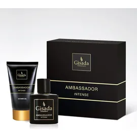 Gisada Ambassador Intense Eau de Parfum 50 ml + Shower Gel 100 ml Geschenkset
