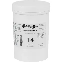HOMOEOPATHIEFUCHS Schüssler-Salz Nummer 14 Kalium Bromatum D6 Biochemie