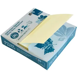 Info Z-Notes Recycling Haftnotizen gelb, 1 Pack
