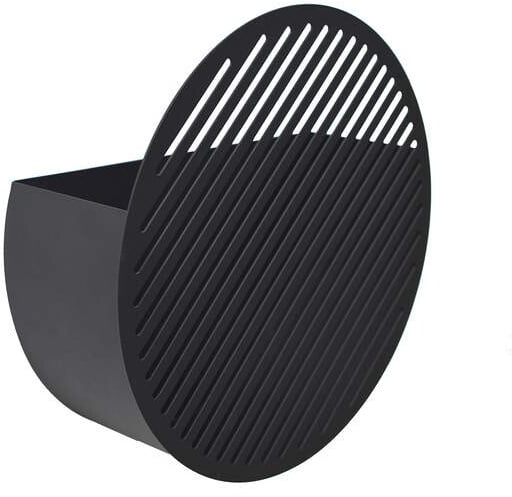 Swedish Ninja - Diagonal Wall Basket Large Ninja Black - cm