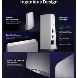 Sonoff iHost Smart Home Hub Wi-Fi, ZigBee, RV1126, 4GB RAM