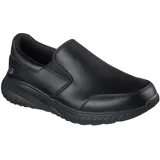 Skechers Herren Squad Chaos Sr Rockrath Turnschuhe, Blk Leather, 43 EU