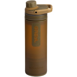 Grayl UltraPress Wasserfilter Trinkflasche coyote brown