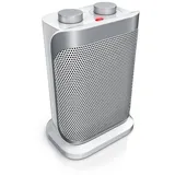 Brandson Heizlüfter 1500W, Keramik Heizlüfter mit Thermostat, 2 Leistungsstufen, Überhitzungsschutz, Automatische Abschaltung, Umkippschutz, 40°