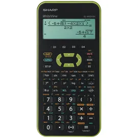 Sharp EL-W531XH Wissenschaftlicher Schulrechner schwarz/grün