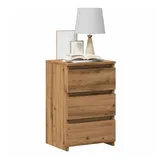 vidaXL Nachtschrank Artisan-Eiche 40 x 35 x 62,5 cm Braun
