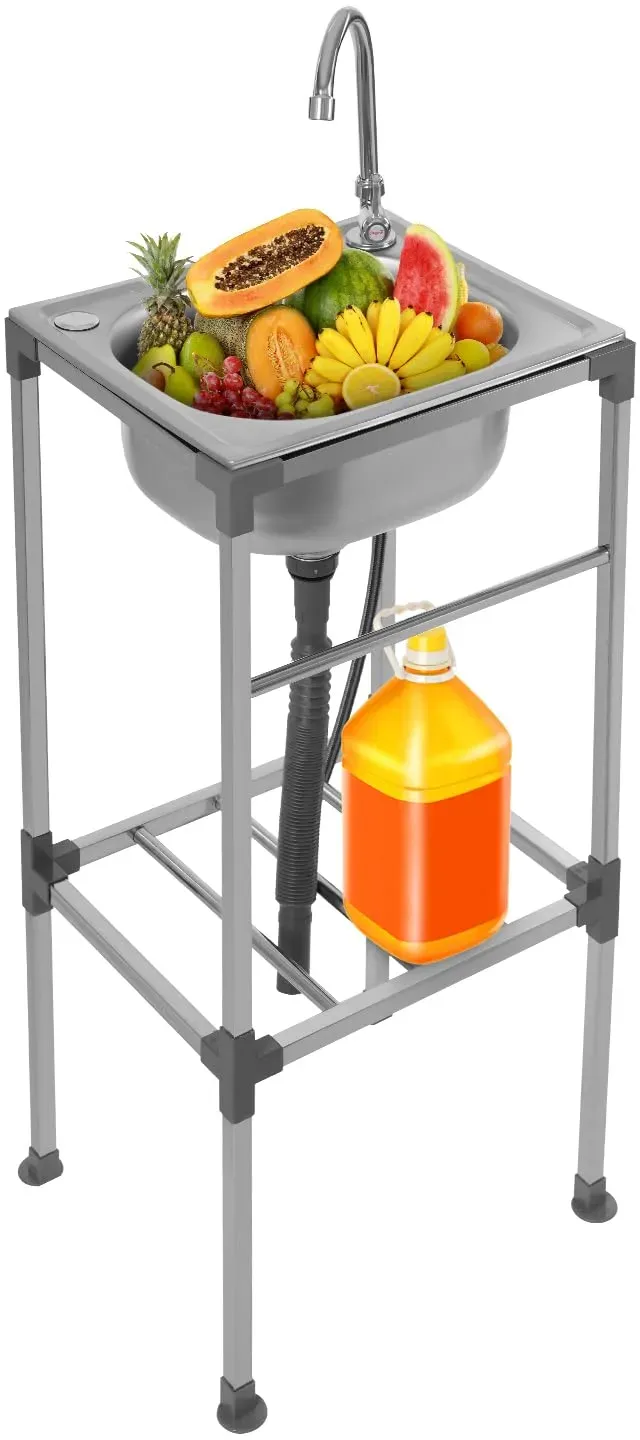 sple edelstahl freistehend