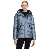 GIL BRET Steppjacke mit Kapuze, Bleu, 42