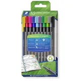 Staedtler triplus 334 RC10 Fineliner farbig sortiert 0.3 mm 10