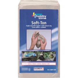 OEM Soft Ton Weiß 1000 g Bastelmaterial