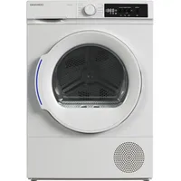 Daewoo TD-BR7GP0WE0-DE Wäschetrockner, 7kg, E, 15 Trockenprogramme inkl. 20-Minuten-Schnelltrockenprogramm,