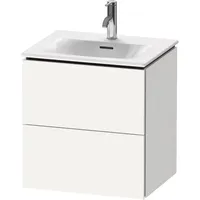 Duravit L-Cube Handwaschbeckenunterschrank mit 2 Auszügen, LC630401818