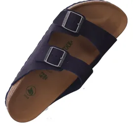 Birkenstock Arizona Vegan Mikrofaser desert dust indigo blue 43