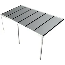 Gardendreams Terrassenüberdachung »Easy Edition«, Breite: 600 cm, Dach: Polycarbonat (PC), weiß - weiss