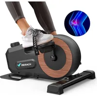 Merach Mini Pedaltrainer – 8-Stufen Magnetwiderstand, leise <5 dB,