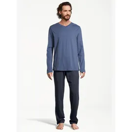 SCHIESSER Pyjama Night & Home Dunkelblau 58