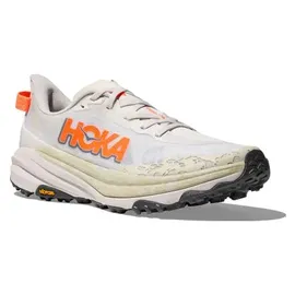HOKA Speedgoat 6 Herren White/Neon Tangerine 46