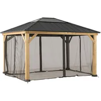 Sunjoy Netz für Zedernholz Gazebo 393cm x 452cm