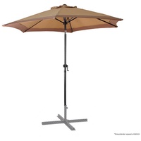 Ondis24 Sonnenschirm, Ø Schirm: 2,5 m, Höhe: 232 cm