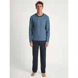 CALIDA Pyjama Relax Essentials Blau M (50)