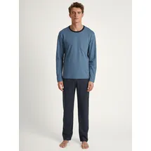 CALIDA Pyjama Relax Essentials Blau M (50)