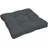Beautissu Sitzkissen 50 x 50 x 10 cm grau 1 St.
