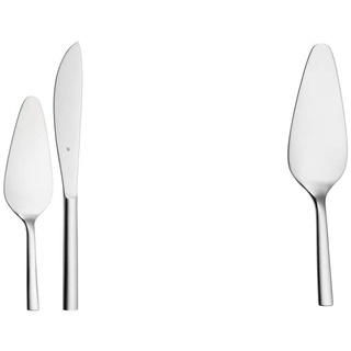 WMF Nuova Obst-/ Kuchenbesteck Set 2-teilig, Tortenmesser, Tortenheber Edelstahl, Cromargan Edelstahl poliert, & Nuova Kuchenheber Tortenheber Edelstahl 23 cm, Cromargan Edelstahl poliert