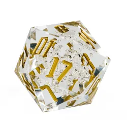 Mega D20 XXL (55mm) - Bubble White