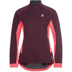 ODLO Damen Funktionsjacke Jacket BRENSHOLMEN, siesta - winetasting, L