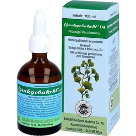Sanum-Kehlbeck GmbH & Co. KG Ginkgobakehl D 4