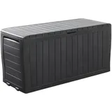 Marvel Plus Aufbewahrungsbox - 116.7x44.7x57cm - 270 Liter Fassungsvermögen - Kunststoff - Anthrazit - Mit Rädern & Griffen - Keter