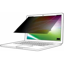 3M BP160W1B - Blickschutzfilter für Notebook - heller Bildschirm - entfernbar -