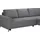 Sofa.de Ecksofa mit Schlaffunktion ¦ grau ¦ Maße (cm): B: 275 H: 91 T: 173.0