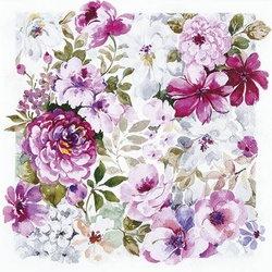 Serviette Grand Flourishing 20tlg. Papier Bunt