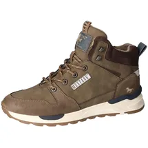Mustang Herren Sneaker Stiefelette High Top Schnürbooty 4186-504, Größe:42 EU,
