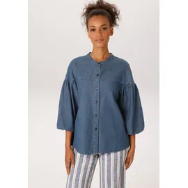 Aniston CASUAL Jeansbluse blau 48
