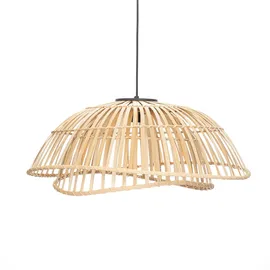 LINDBY Ilajus 1-flg. Ø62 cm Holz hell