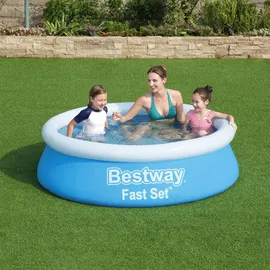 BESTWAY Fast Set Aufstellpool ⌀ 183 x 51 cm Blau