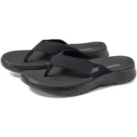 SKECHERS Go Walk Flex Sandal-Splendor Flipflop, Schwarz/Schwarz, 35 EU