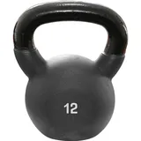 Kettlebell 12kg | Kugelhantel Hantel Schwunghantel Kurzhantel Gusseisen / PVC