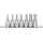 KS Tools 3/8" Bit-Stecknuss-Satz Innensechskant, 7-tlg.