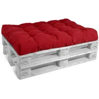 Beautissu Palettenkissen Rot