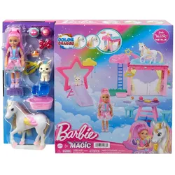 Mattel HNT67 - Barbie - A Touch of Magic - Chelsea & Pegasus Spielset